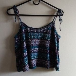 Aztec Crop Top Size S